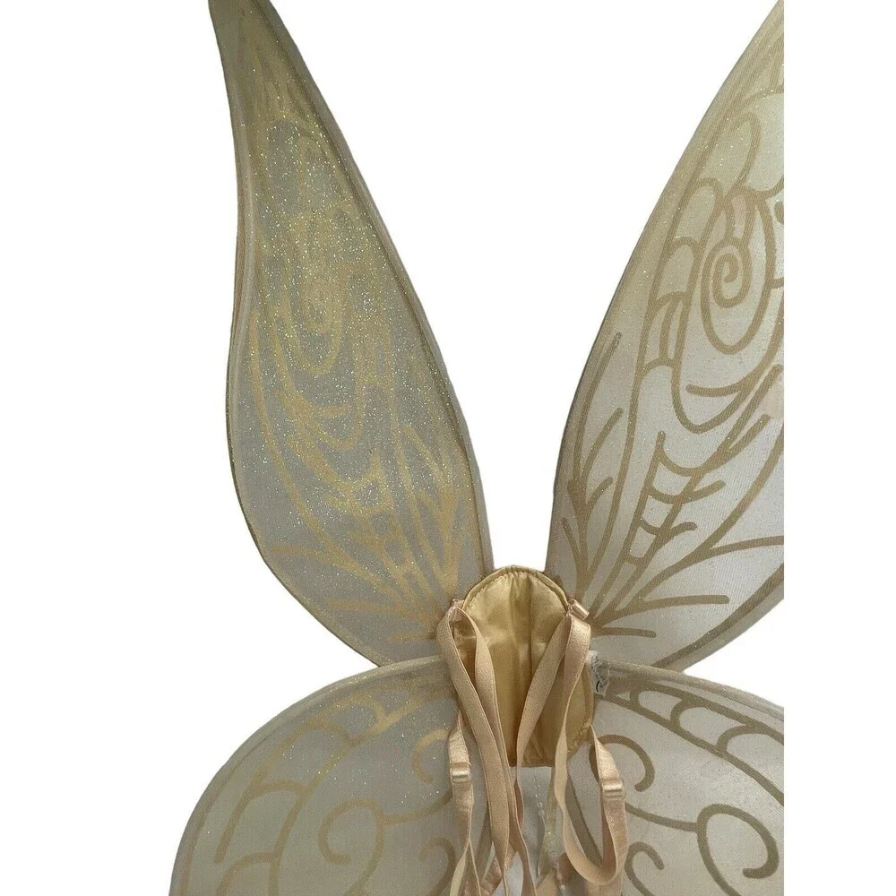 Disney Store Zarina The Pirate Fairy Golden Costume Wings Child Size OSFM